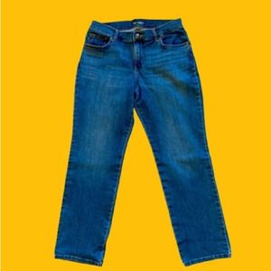 Classic vintage Jeans- | size 8  straight leg | mid rise-vintage | cropped | Lee